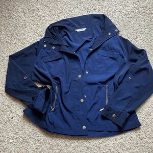 Alia Navy Blue Women's Jacket